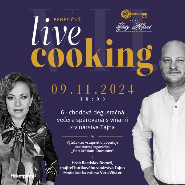 BENEFIČNÝ LIVE COOKING VII. ROČNÍK