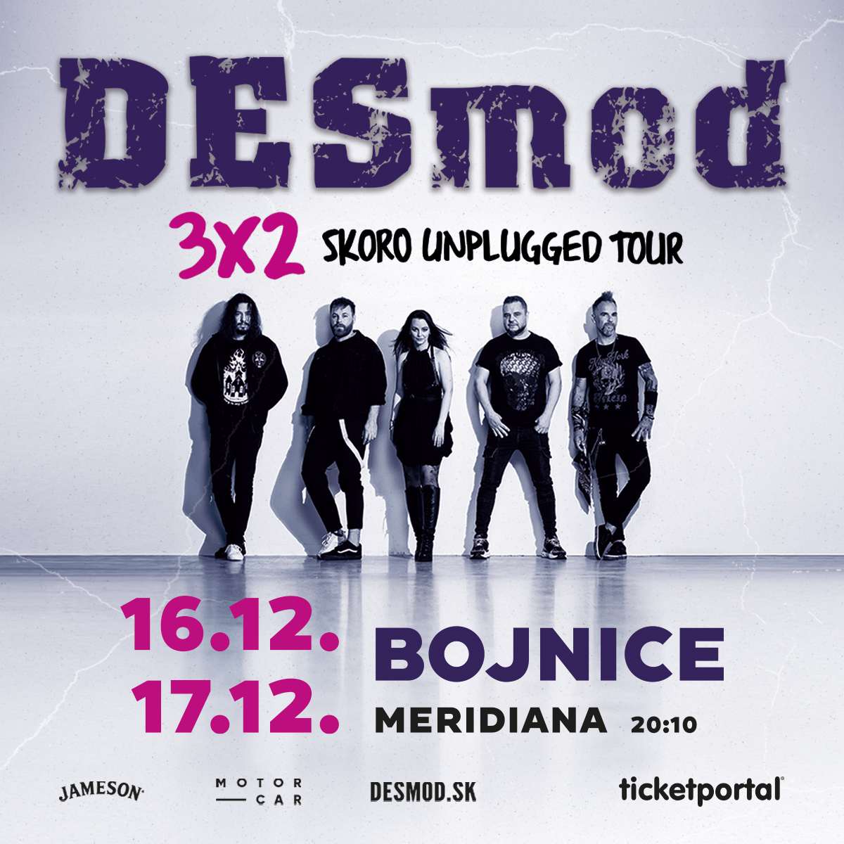 DESMOD 3x2 Skoro unplugged tour