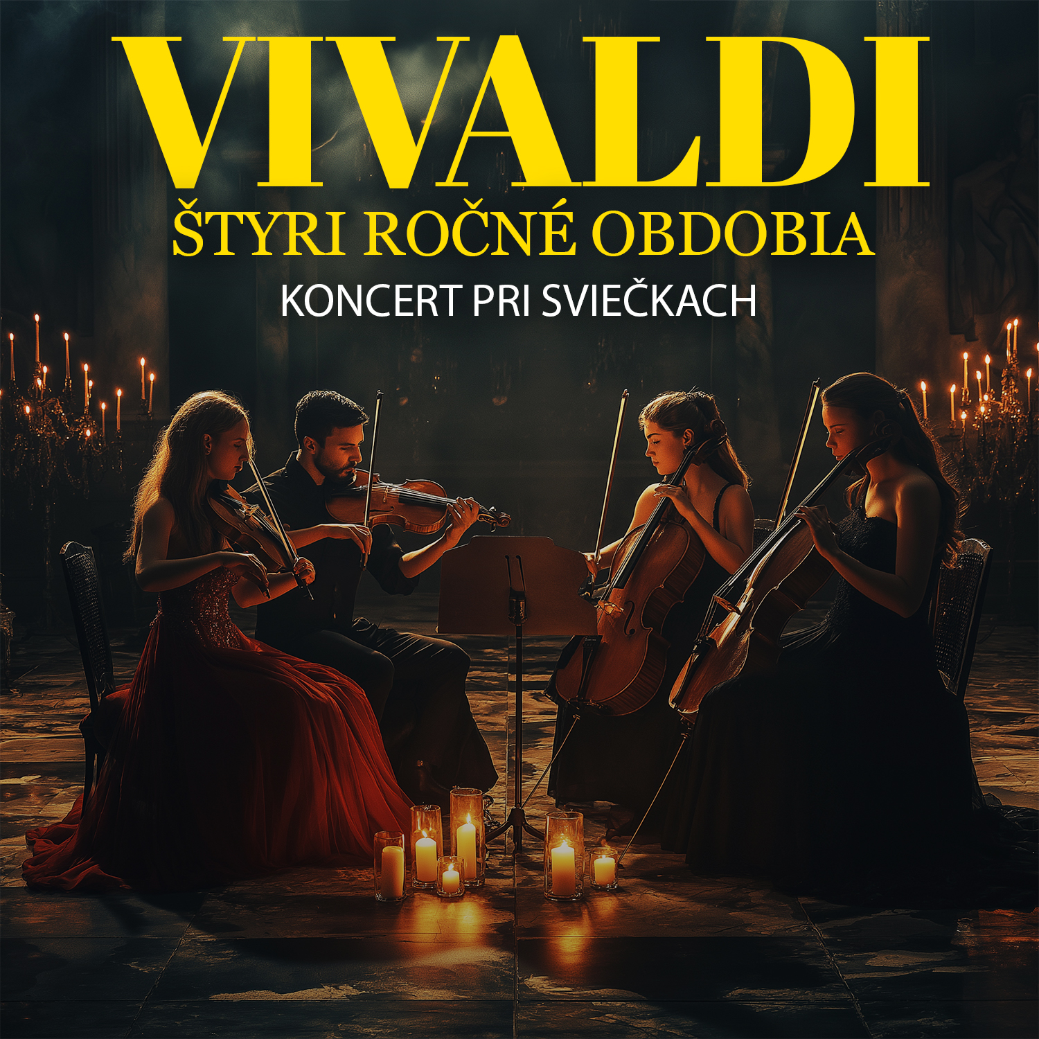 VIVALDI HUDBA PRI SVIEČKACH