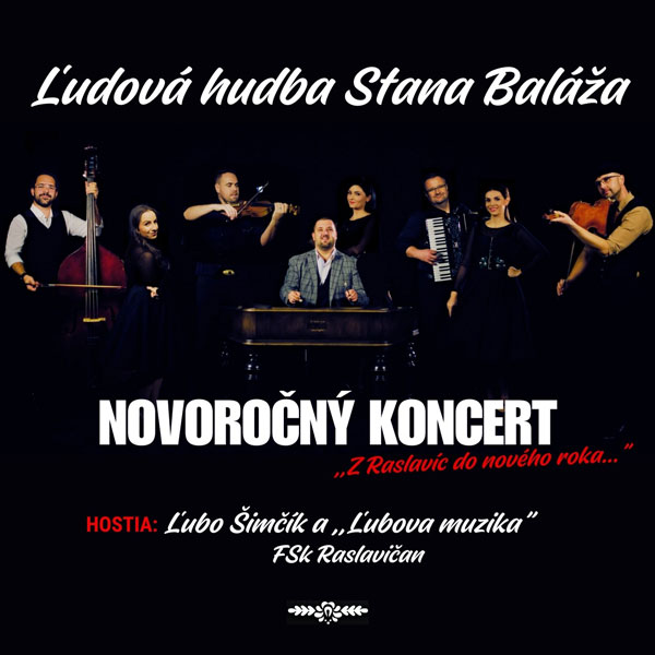 Ľudová hudba Stana Baláža ... Novoročný koncert