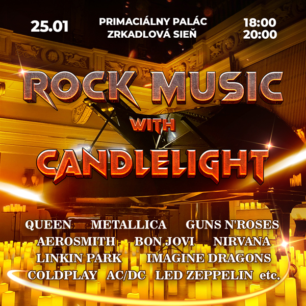 Rock Music with Candlelight