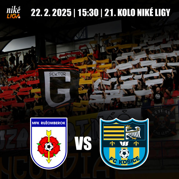 MFK Ružomberok- FC Košice
