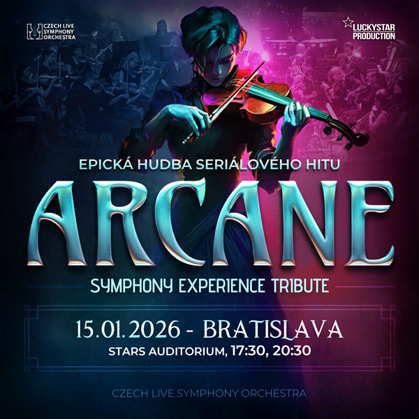 Epická hudba Seriálového hitu ARCANE Symphony Experience Tribute