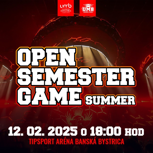 OPEN SEMESTER GAME SUMMER