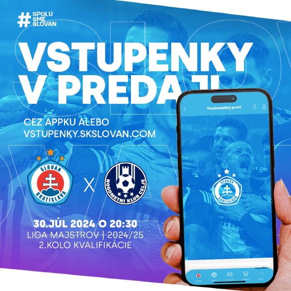 ŠK SLOVAN BRATISLAVA vs NK CELJE