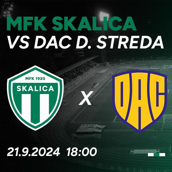 MFK Skalica – DAC 1904 Dunajská Streda