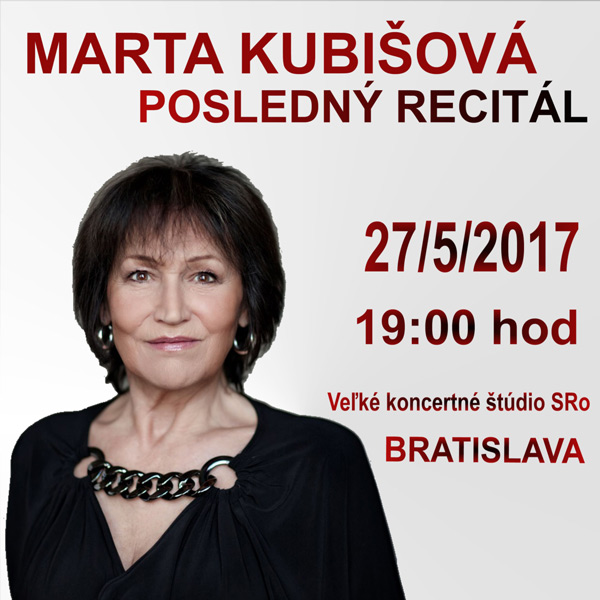 Marta Kubišová a její Poslední recitál
