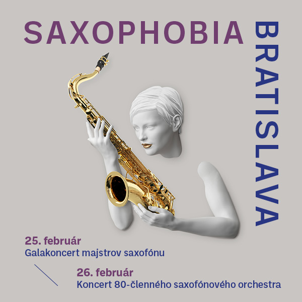 SAXOPHOBIA - Koncert 80-členného saxofónového orchestra
