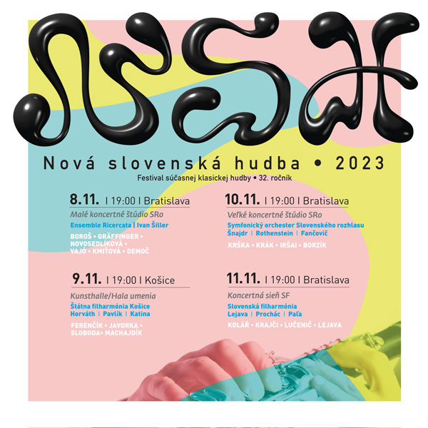 32. ročník festivalu Nová slovenská hudba 2023