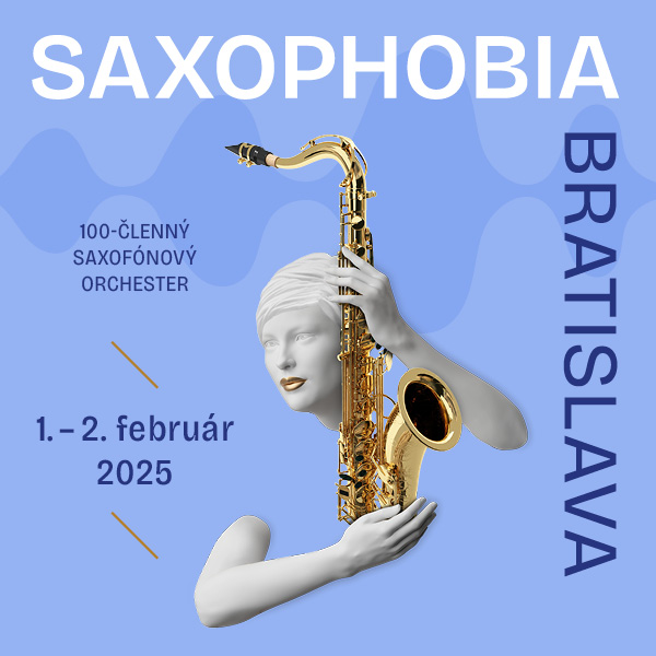 SAXOPHOBIA – Koncert 100 -členného saxofónového orchestra