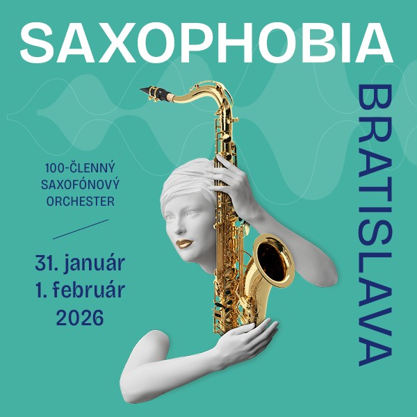 SAXOPHOBIA – Koncert 100 -členného saxofónového orchestra