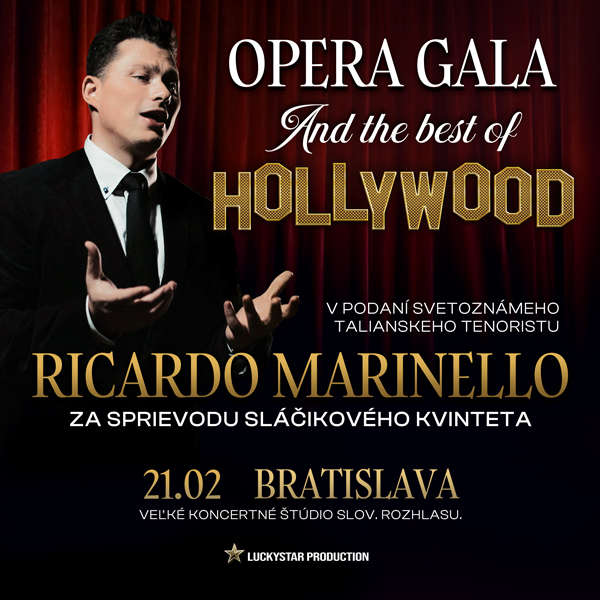 RICARDO MARINELLO Opera Gala and the best of Hollywood