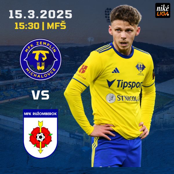 MFK Zemplín Michalovce - MFK Ružomberok