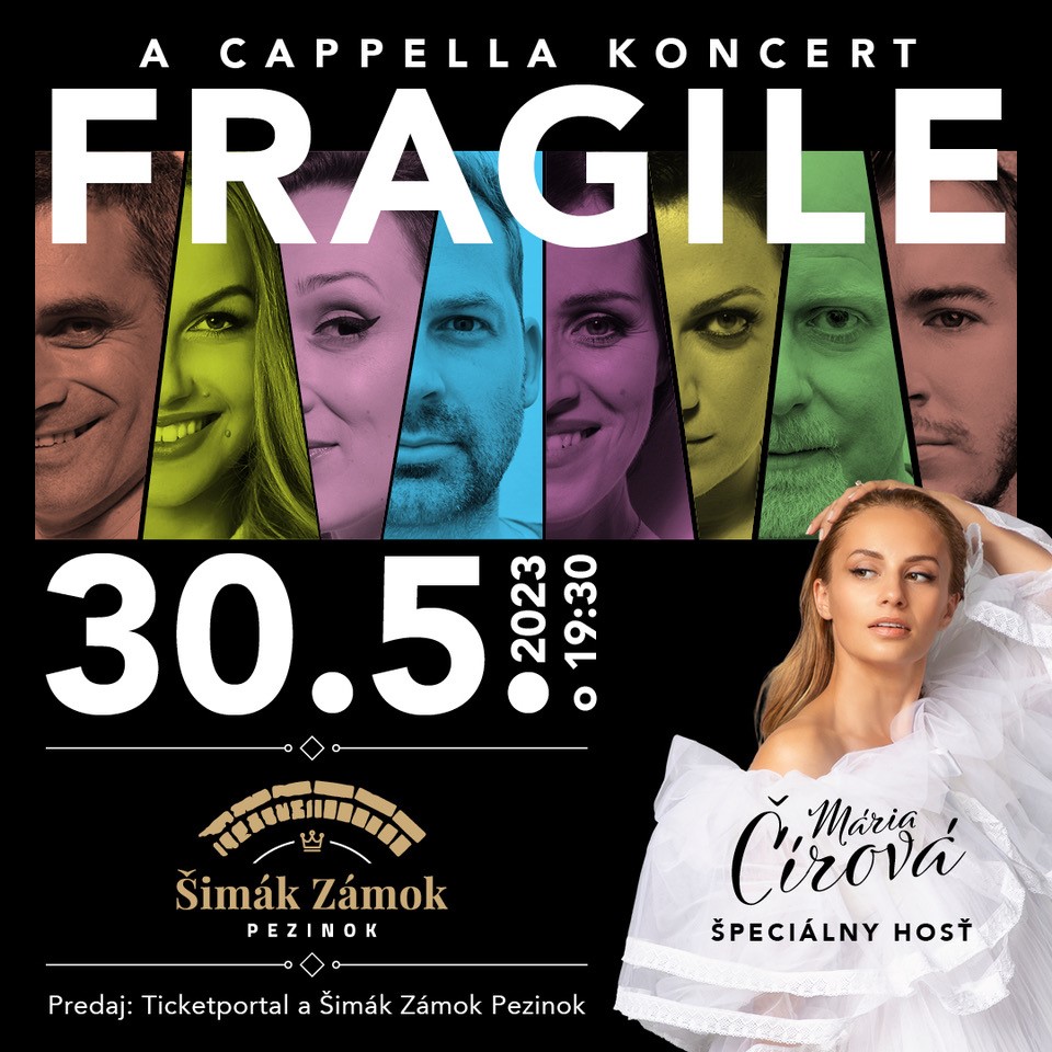 Fragile + Mária Čírová na zámku