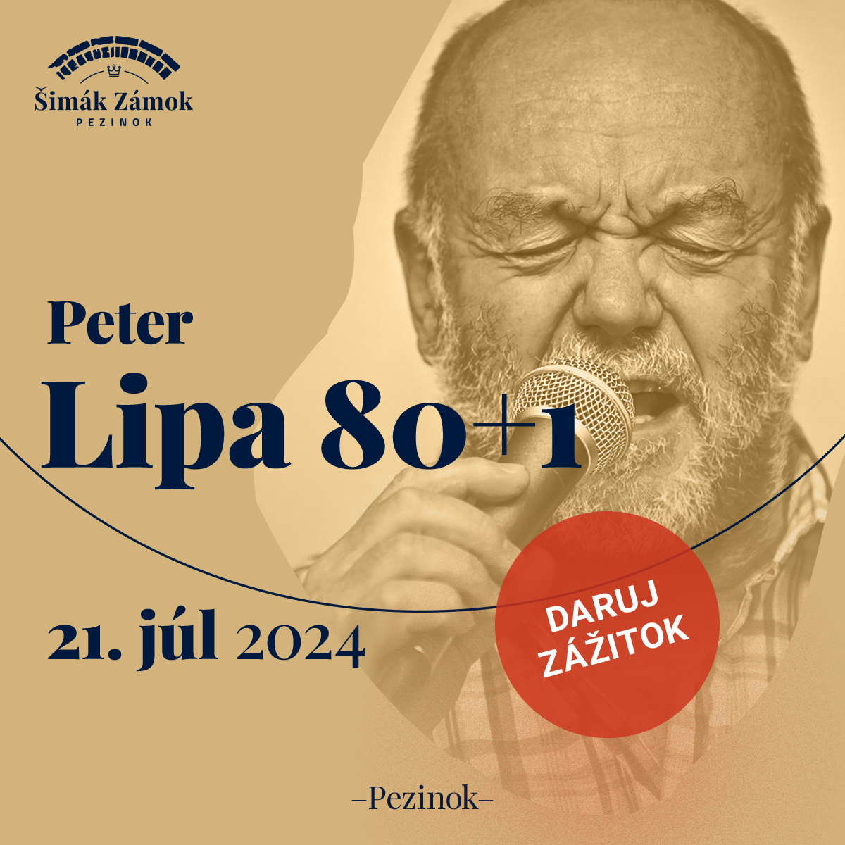 Peter Lipa na zámku 80+1 (60 rokov na scéne)