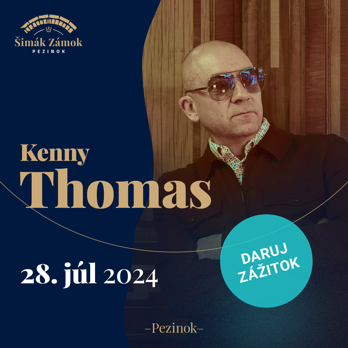 Kenny Thomas na zámku - UK soul