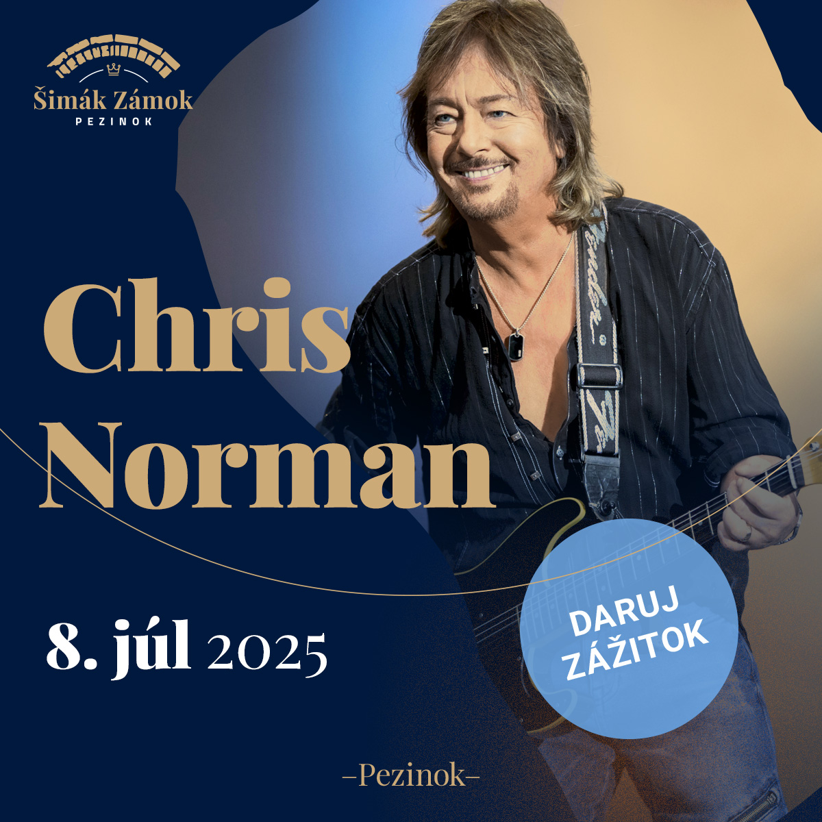 Chris Norman - exkluzívny koncert na zámku