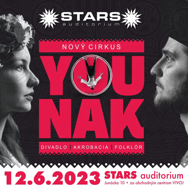 YOUNÁK - nový cirkus / divadlo / akrobacia / folklór