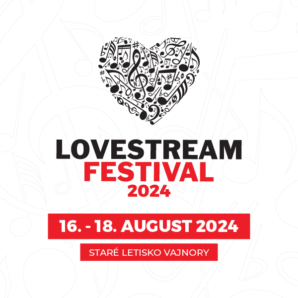 LOVESTREAM Festival 2024 - 3-dňová vstupenka