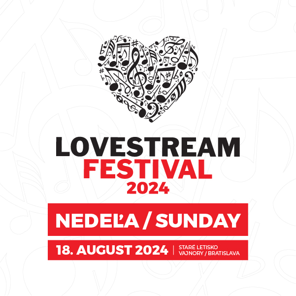 LOVESTREAM Festival 2024 - 1-dňová Nedeľa