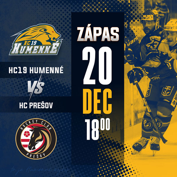 HC 19 Humenné vs HC Prešov