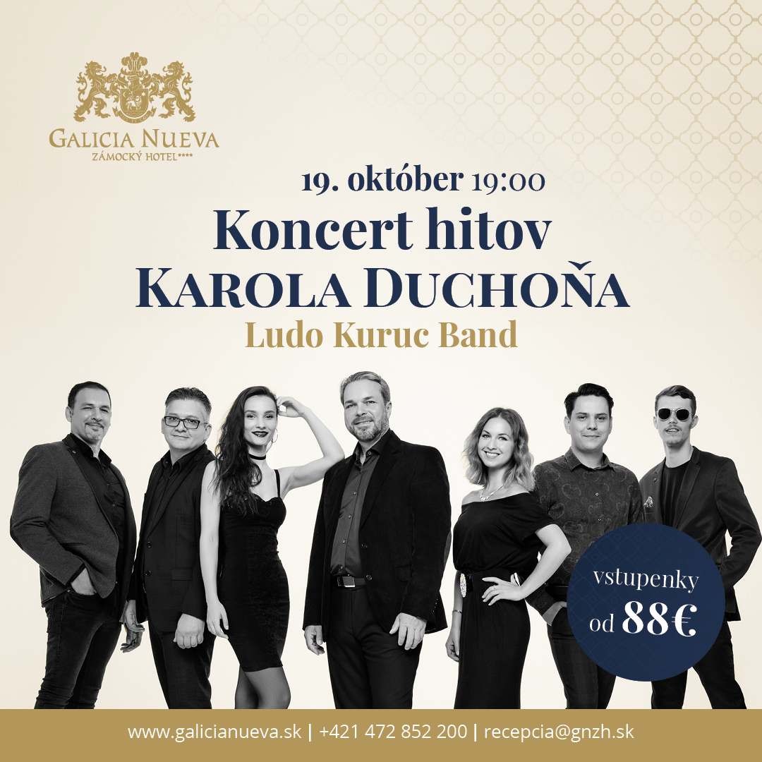 LUDO KURUC BAND - Koncert hitov Karola Duchoňa