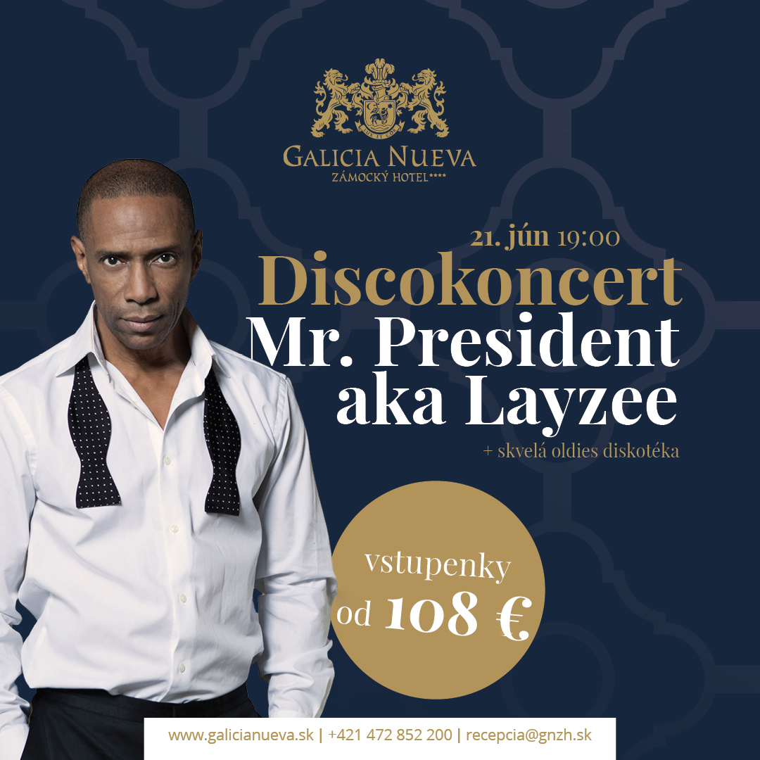 Discokoncert Mr. President aka Layzee