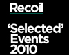 Recoil `Selected` Events 2010