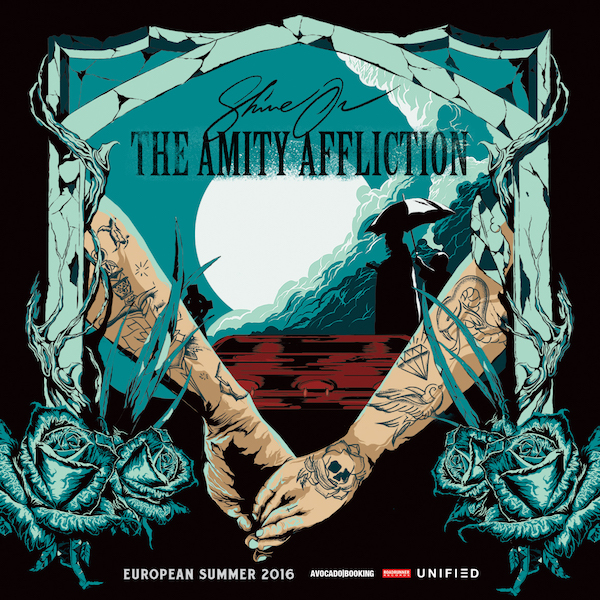 THE AMITY AFFLICTION + supports