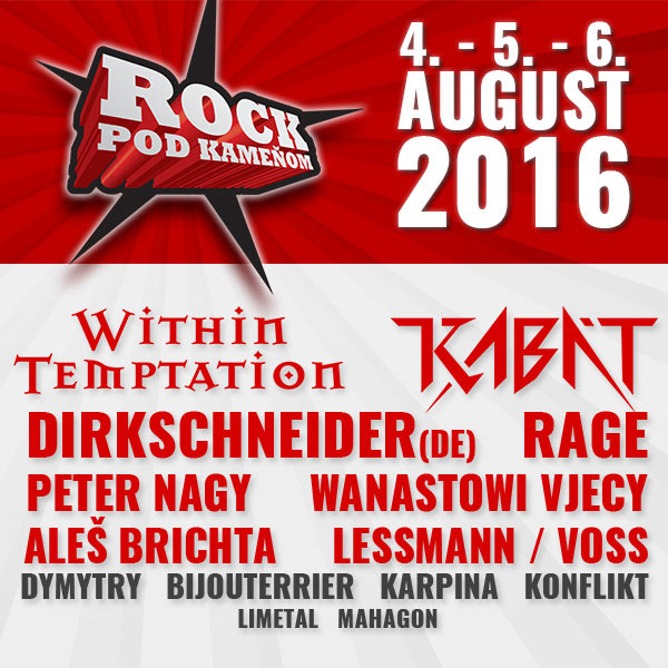 Rock pod kameňom /Snina Open Air Festival/