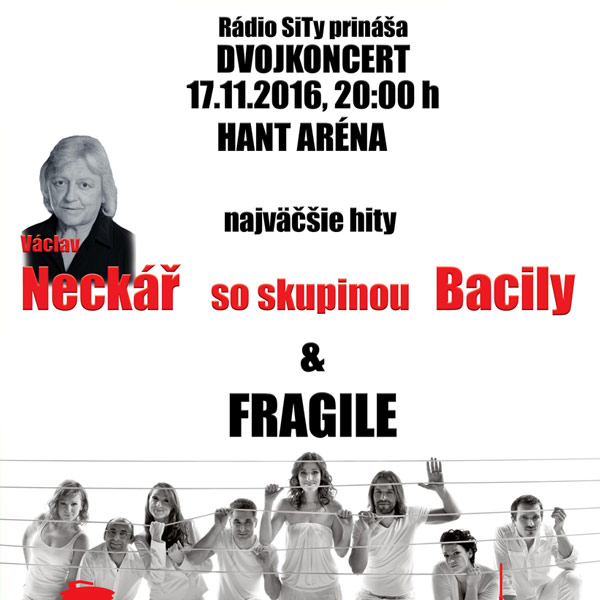 Dvojkoncert: Vašek Neckař / Bacily + Fragile