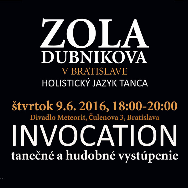 Zola Dubnikova INVOCATION