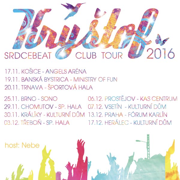 KRYŠTOF Srdcebeat SK Club Tour 2016