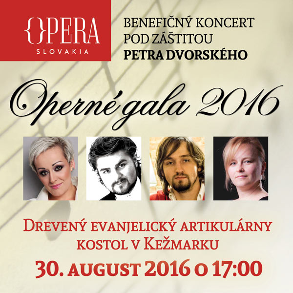 Operné gala 2016 v Kežmarku