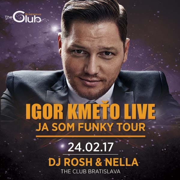 IGOR KMEŤO LIVE IN THE CLUB