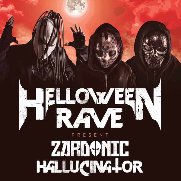 Helloween Rave w. Zardonic & Hallucinator