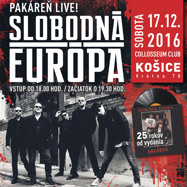 SLOBODNÁ EURÓPA - PAKÁREŇ LIVE!