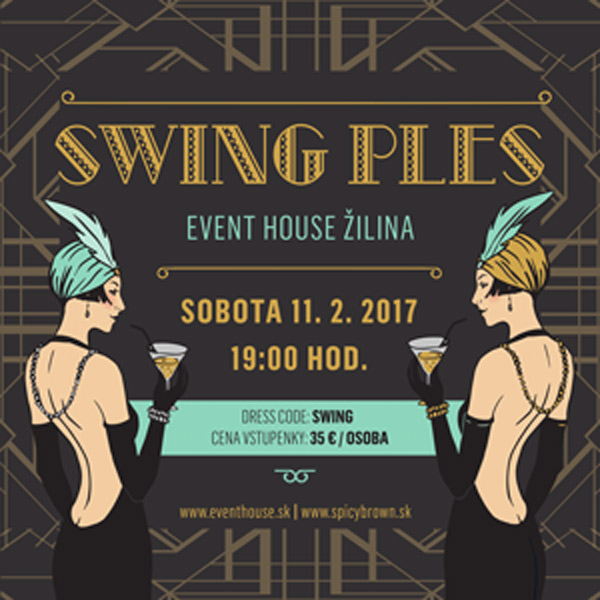 Swingový ples Event House Žilina