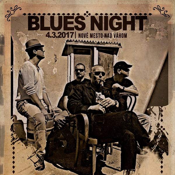 Blues Night: P. CMORIK & P. LIPA & B. PROCHÁZKA