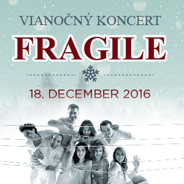 Vianočný koncert FRAGILE v Kursalone