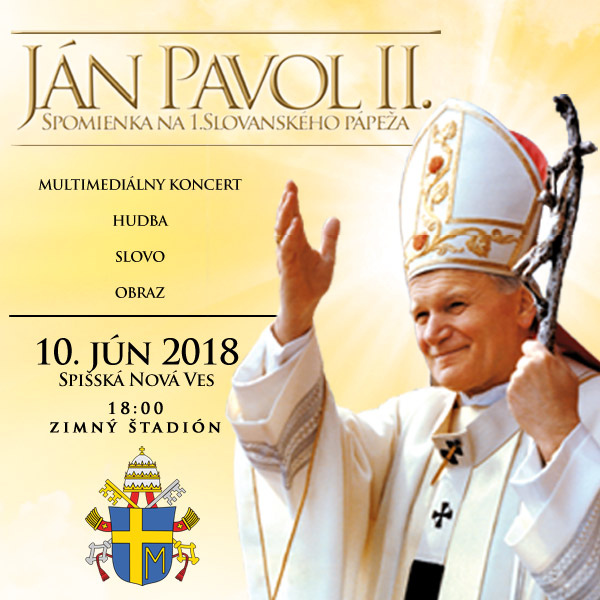JÁN PAVOL II. Spomienka na 1.Slovanského pápeža