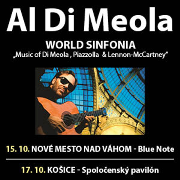 AL DI MEOLA - World Sinfonia Tour