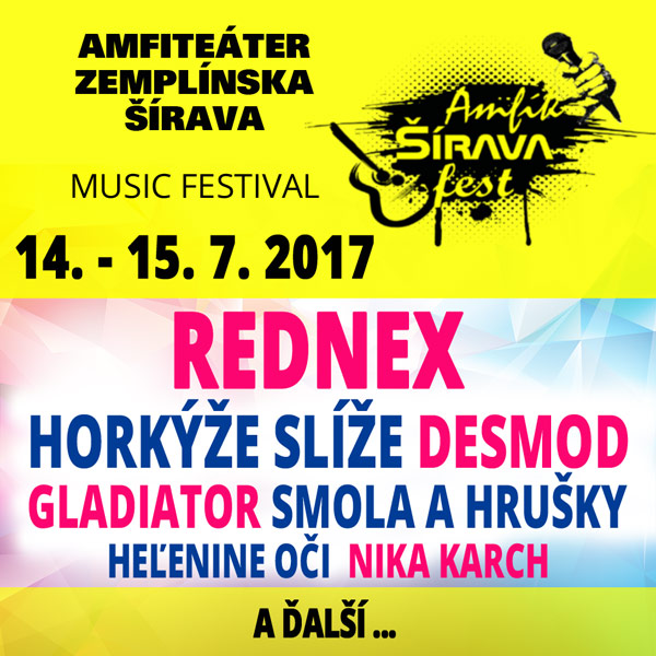 AMFIK Šírava fest 2017 – music festival