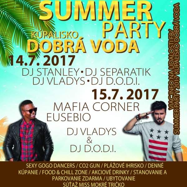 SUMMER PARTY - DOBRÁ VODA