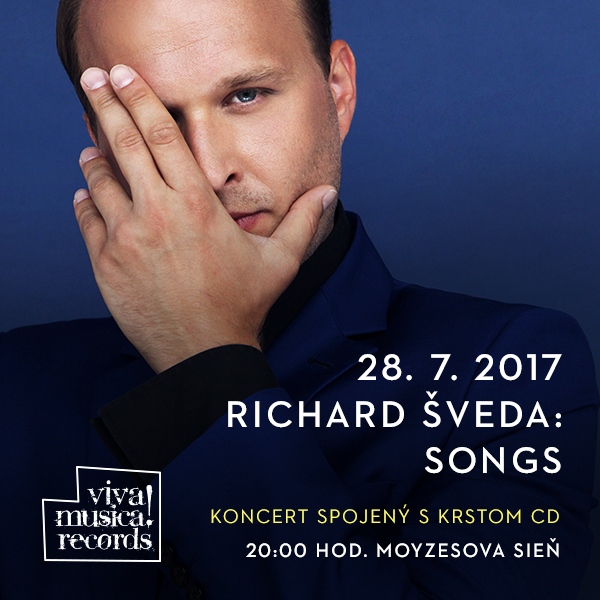 RICHARD ŠVEDA: SONGS Koncert spojený s krstom CD