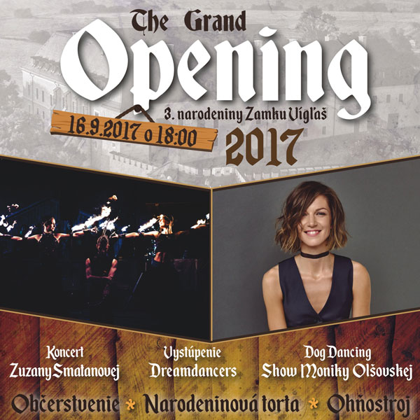 The Grand Opening - Koncert Zuzany Smatanovej