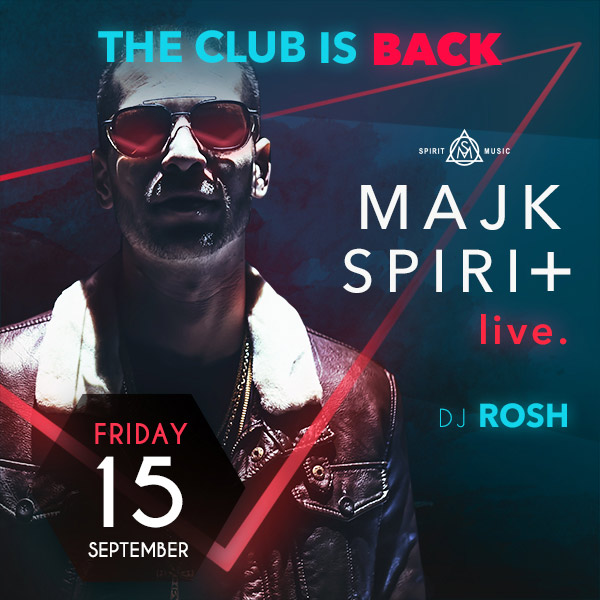 The Club is back & Majk Spirit live