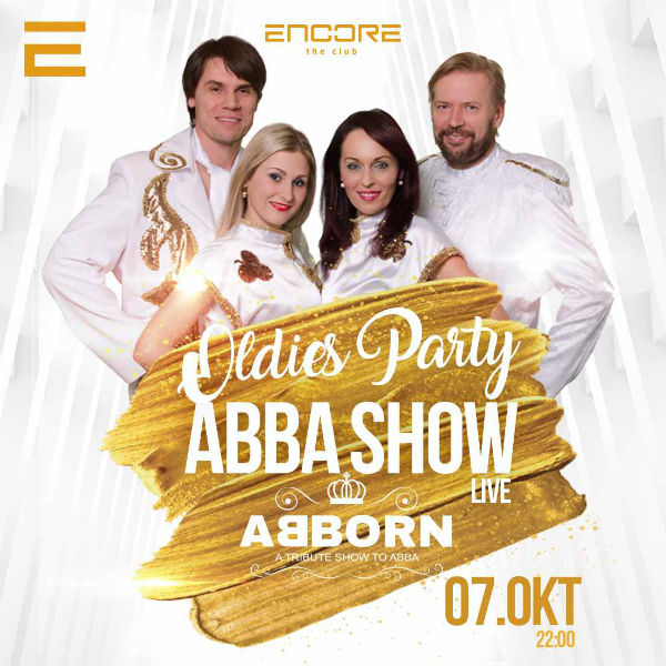 Oldies párty – Abba show live by Abborn