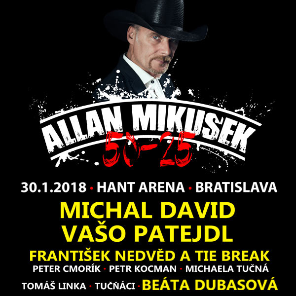 Galakoncert Allan Mikušek 50-25 + hostia