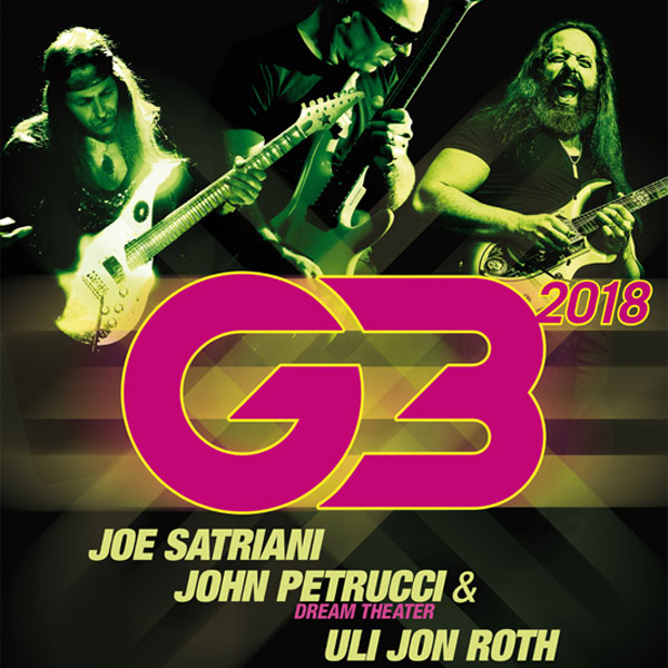 G3 – Joe Satriani, John Petrucci, Uli Jon Roth
